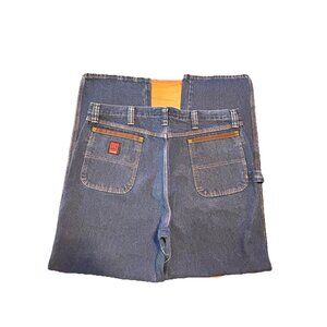 Wrangler Riggs Workwear Carpenter Pants Men’s 40 X 34 Blue Straight Leg